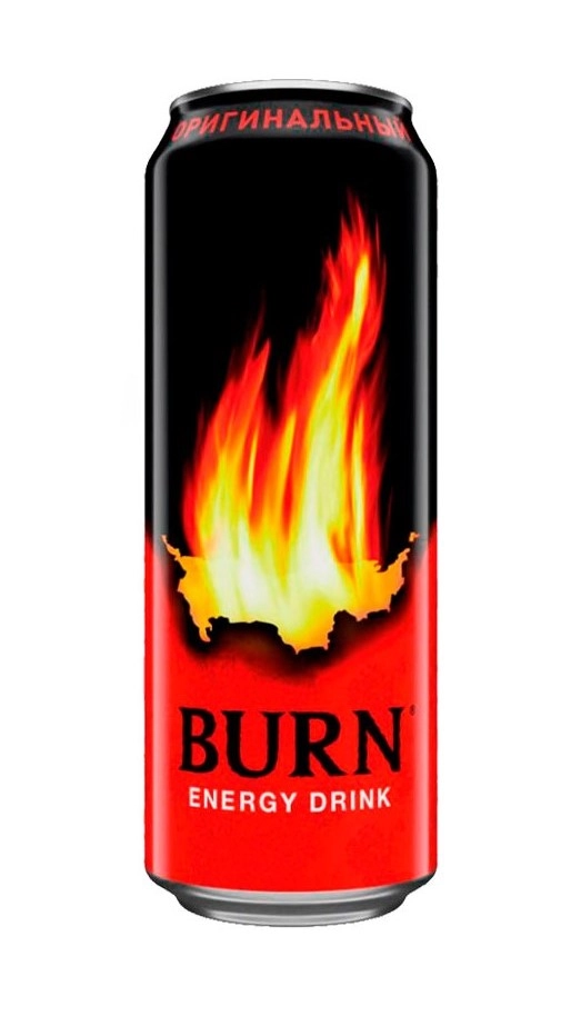Энергетический напиток "BURN" ж/б