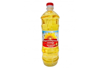 Масло раст. "Краснодарское Солнце" 1,0 л