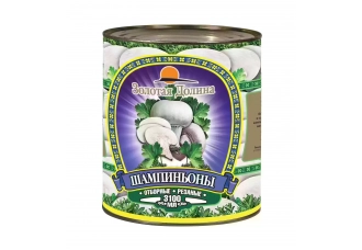 Грибы Шампиньоны резан. ж/б