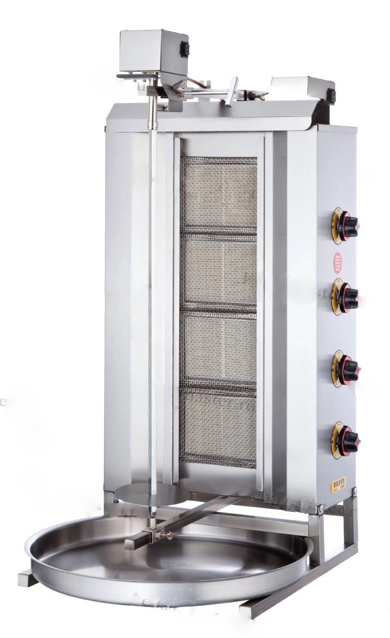 Аппарат для шаурмы Silver 2166-U4L (газовый)